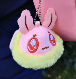 Mothman Plush Keychain - Studio Egg Face Mothman Plush Keychain - Studio Egg Face