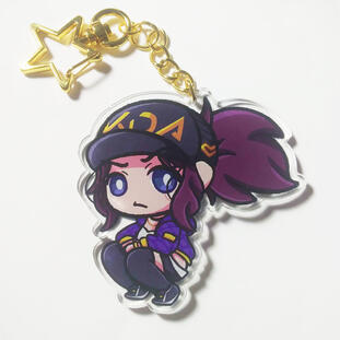 Fan Keychain - Akali Fan Keychain - Akali