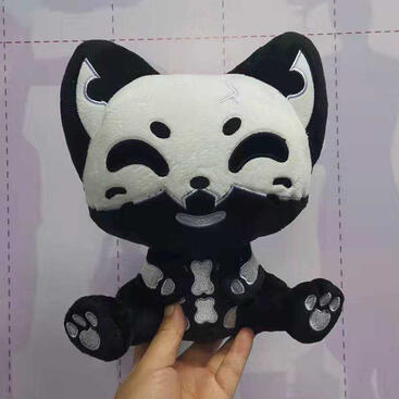 Skelly Cat Plush - Studio Egg Face Skelly Cat Plush - Studio Egg Face